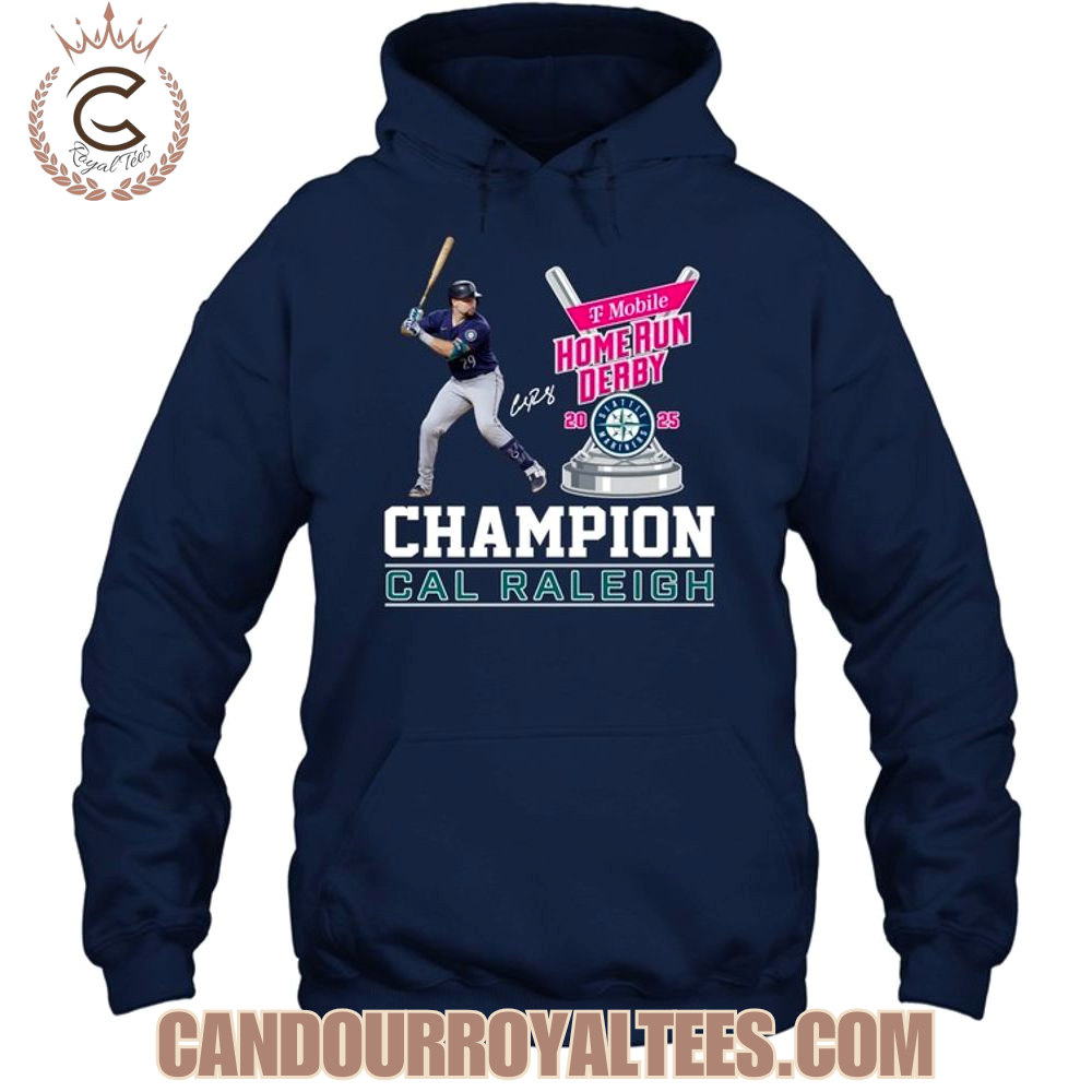 Home Run Derby 2025 Champion Cal Raleigh T-Shirt Home Run Derby 2025 Champion Cal Raleigh T-Shirt