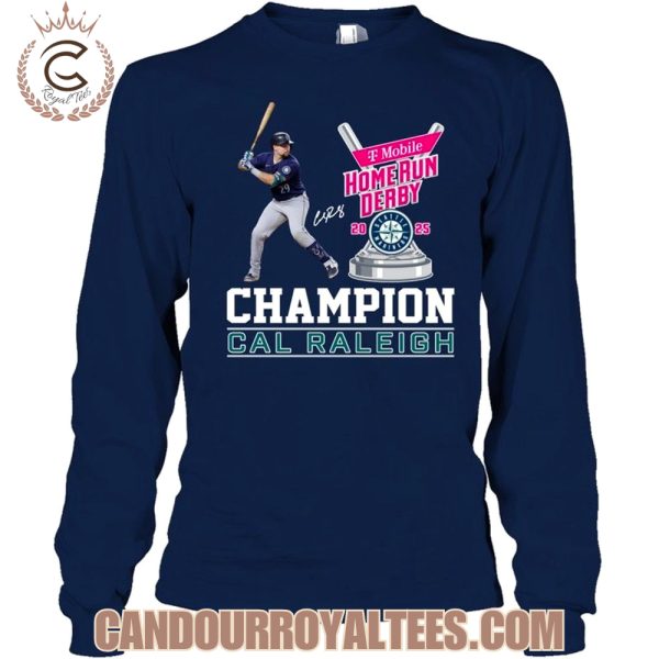 Home Run Derby 2025 Champion Cal Raleigh T-Shirt