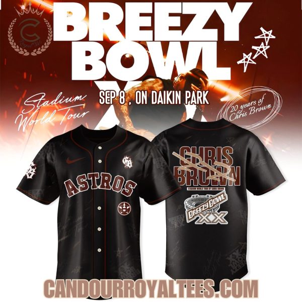 Houston Astros x Breezy Bowl XX Tour 2025 Jersey