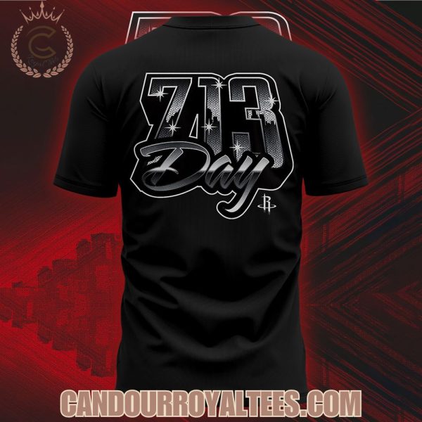 Houston Rockets 713 Day of Basketball Black T-shirt, Hoodie