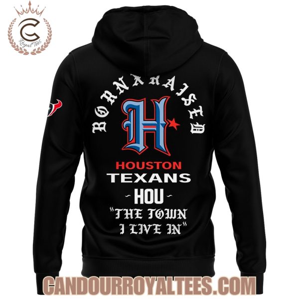 Houston Texans Born x Raised 2025 Tshirt, Hoodie