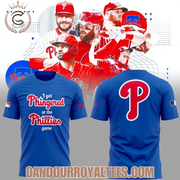 I got Phingered at the Phillies game Tshirt