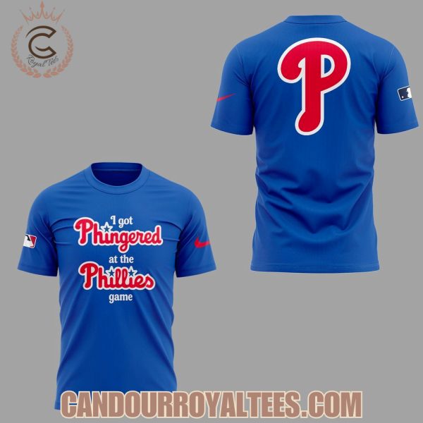 I got Phingered at the Phillies game Tshirt
