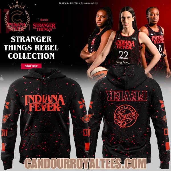 Indiana Fever x Stranger Things Hoodie