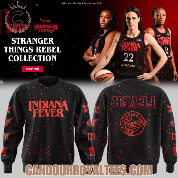Indiana Fever x Stranger Things Hoodie