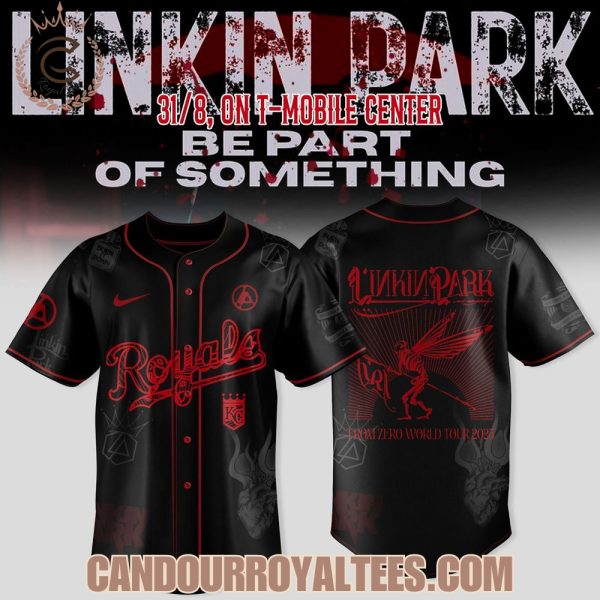 Kansas City Royals x LINKIN PARK: From Zero World Tour 2025 Jersey