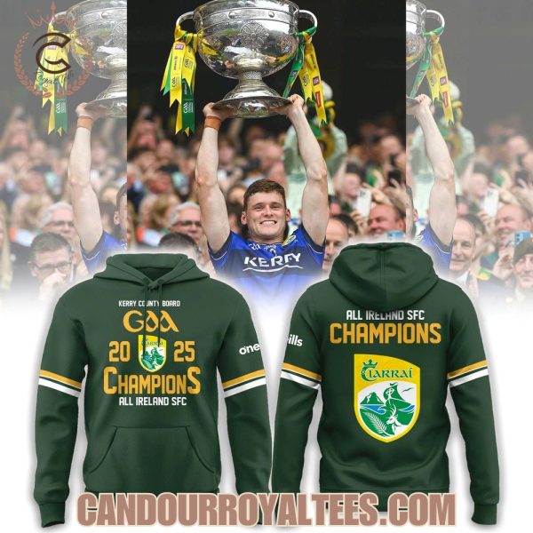 Kerry GAA 2025 Champions All-Ireland SFC Hoodie