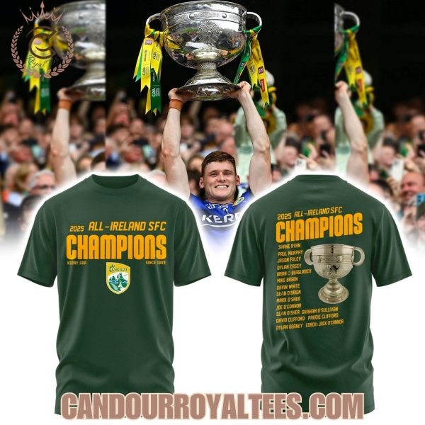 Kerry GAA All-Ireland Champions 2025 Tshirt, Hoodie