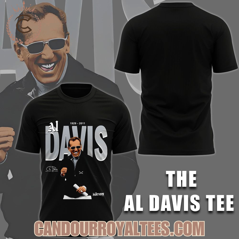 Las Vegas Raiders AL Davis T-Shirt Las Vegas Raiders AL Davis T-Shirt