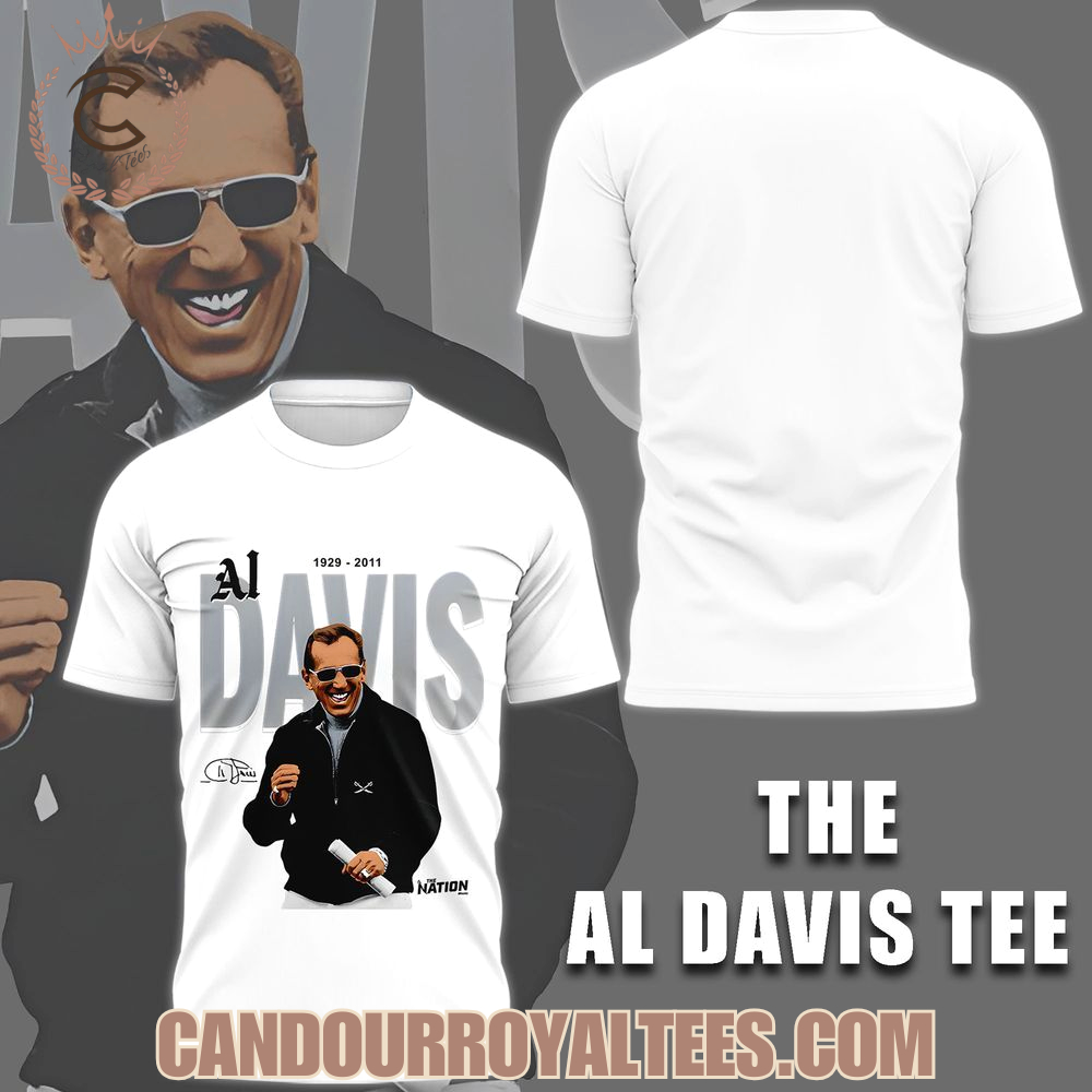 Las Vegas Raiders AL Davis T-Shirt Las Vegas Raiders AL Davis T-Shirt