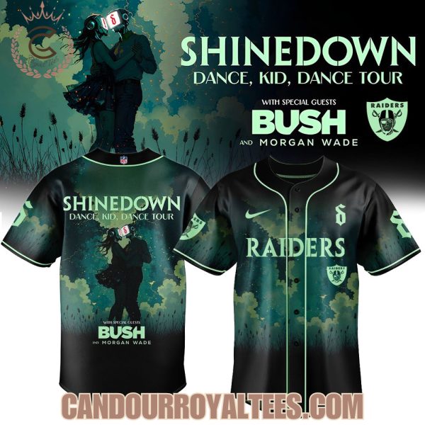 Tennessee Titans x Shinedown Dance, Kid, Dance Tour Merch 2025 Baseball Jersey