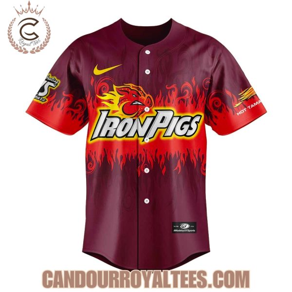 Lehigh Valley IronPigs x Hot Tamales Replica Jersey