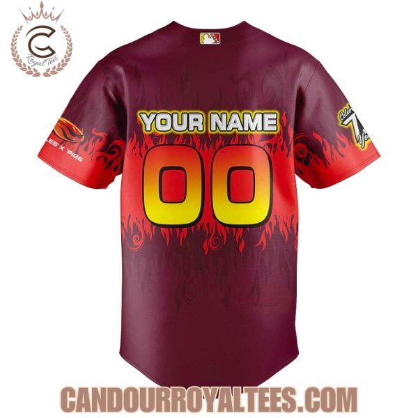 Lehigh Valley IronPigs x Hot Tamales Replica Jersey