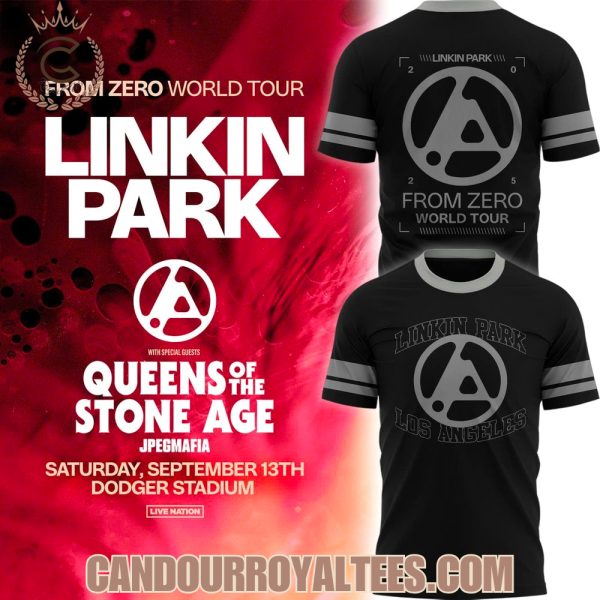 Linkin Park From Zero World Tour Los Angeles T-Shirt