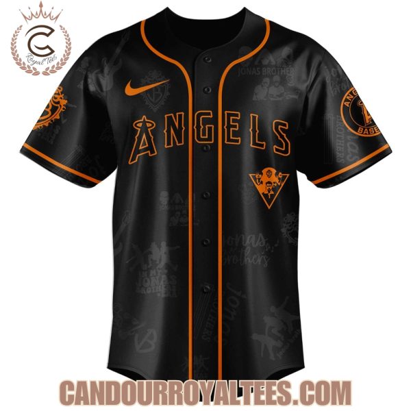Los Angeles Angels x Jonas Brothers Living The Dream Tour 2025 Jersey