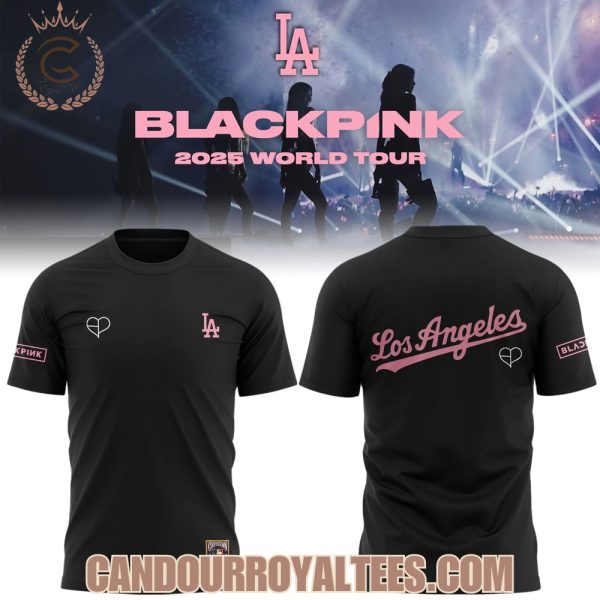 Los Angeles Dodgers x Blackpink 2025 World Tour Tshirt, Hoodie