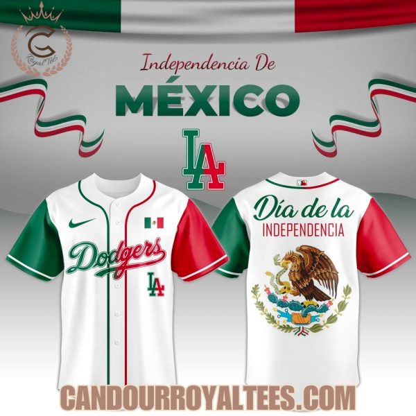 Los Angeles Dodgers x Independencia De México Jersey