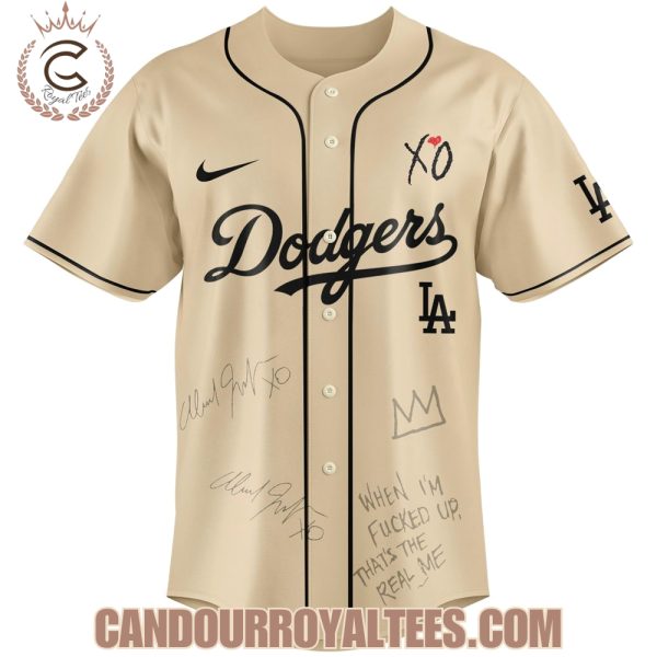 Los Angeles Dodgers x The Weeknd After Hours Til Dawn Jersey