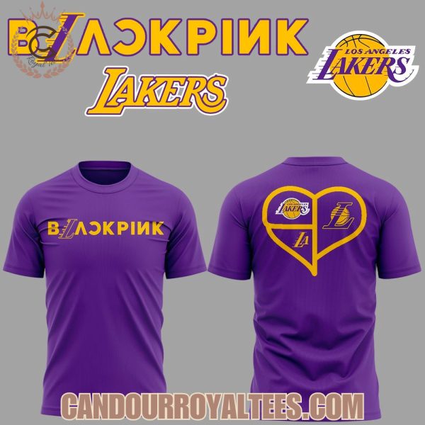 Los Angeles Lakers x Blackpink World Tour 25 Hoodie