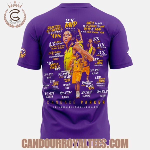 Los Angeles Sparks Candace Parker MVP Tshirt