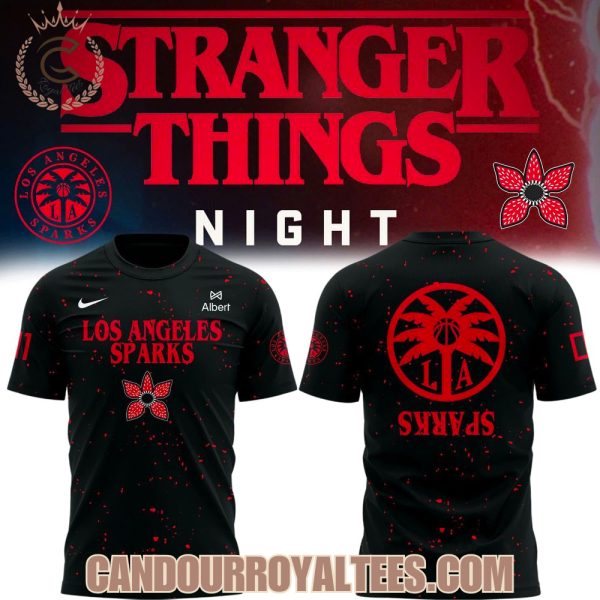 Los Angeles Sparks Stranger Things Rebel Swingman Tsihrt, Hoodie