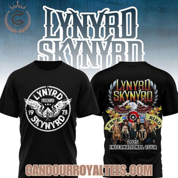 Lynyrd Skynyrd 2025 International Tour Tshirt