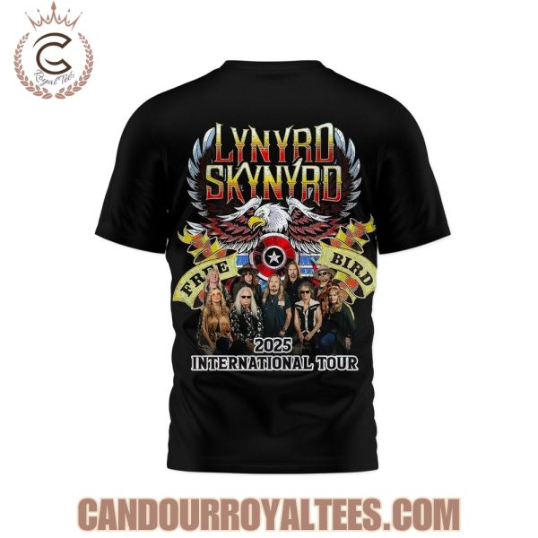 Lynyrd Skynyrd 2025 International Tour Tshirt