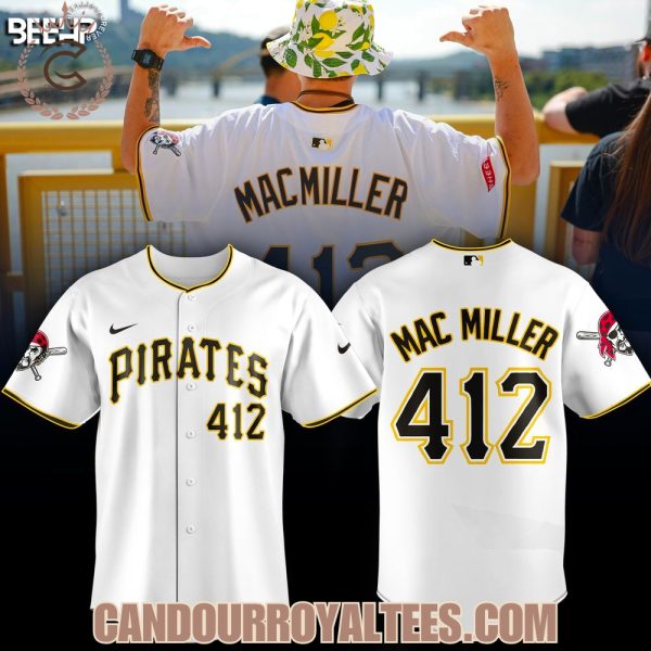 Mac Miller x Pittsburgh Pirates Jersey