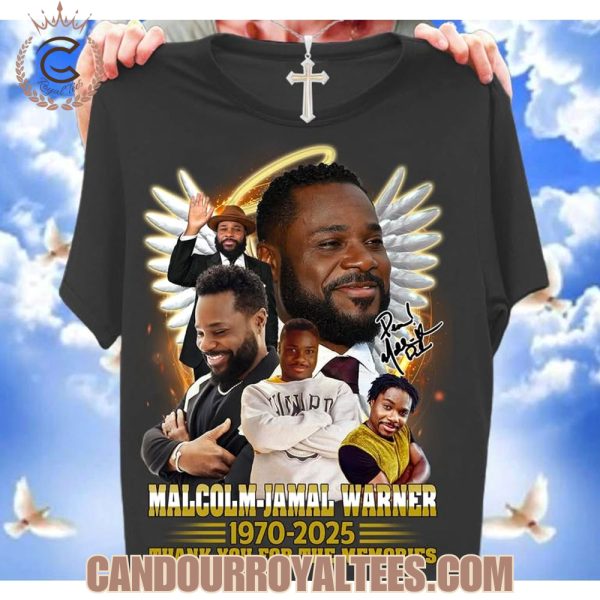 Malcolm-Jamal Warner 1970-2025 Thank You For The Memories T-Shirt