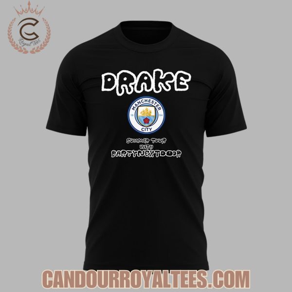 Manchester City x Drake Summer Tour 2025 Tshirt