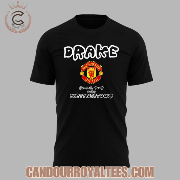 Manchester United x Drake Summer Tour 2025 Tshirt