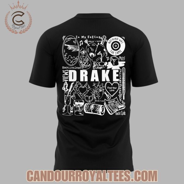 Manchester United x Drake Summer Tour 2025 Tshirt