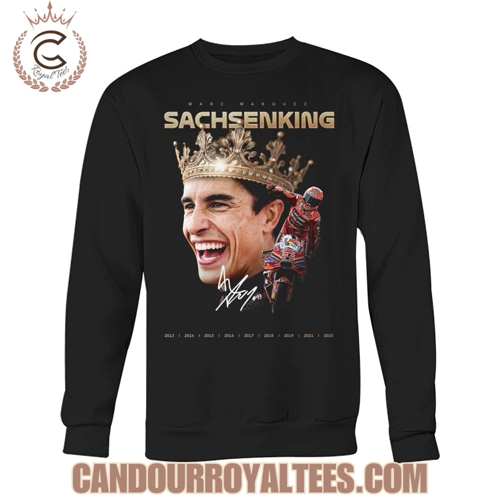 Marc Marquez Sachsenking 9th MotoGP Win T-Shirt Marc Marquez Sachsenking 9th MotoGP Win T-Shirt