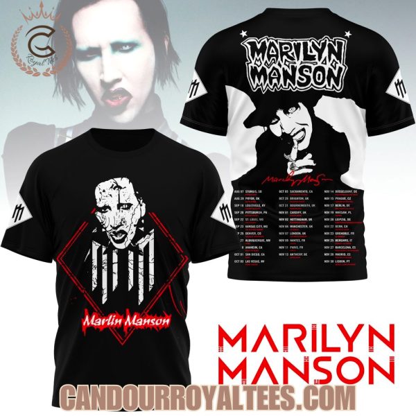 Marilyn Manson World Tour 2025 Tshirt
