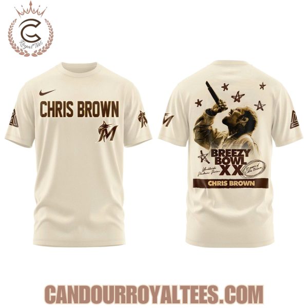 Miami Marlins x Chris Brown BREEZY BOWL 2025 Tshirt, Hoodie