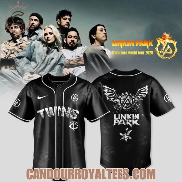 Minnesota Twins x Linkin Park From Zero World Tour 2025 Jersey