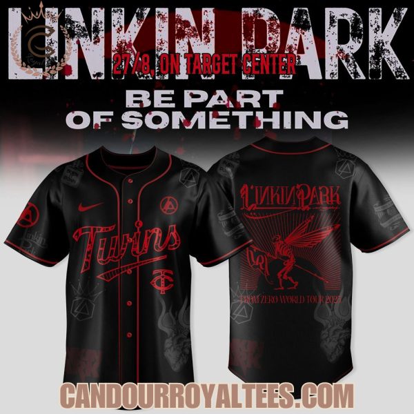 Minnesota Twins x LINKIN PARK: From Zero World Tour 2025 Jersey