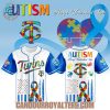 Texas Rangers x Special Autism Awareness Month 3D Baseball Jersey