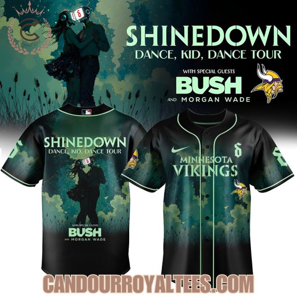 Minnesota Vikings x Shinedown Tour Merch 2025 Jersey