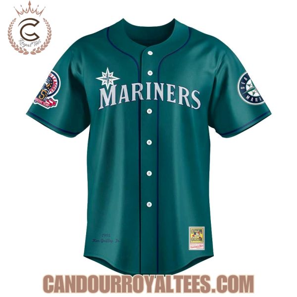 Morgan Wallen x Seattle Mariners 1995 Ken Griffey JR Signature Jersey