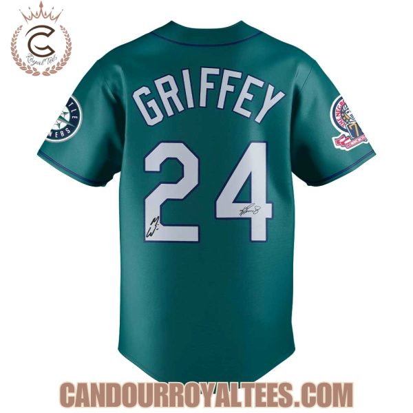 Morgan Wallen x Seattle Mariners 1995 Ken Griffey JR Signature Jersey