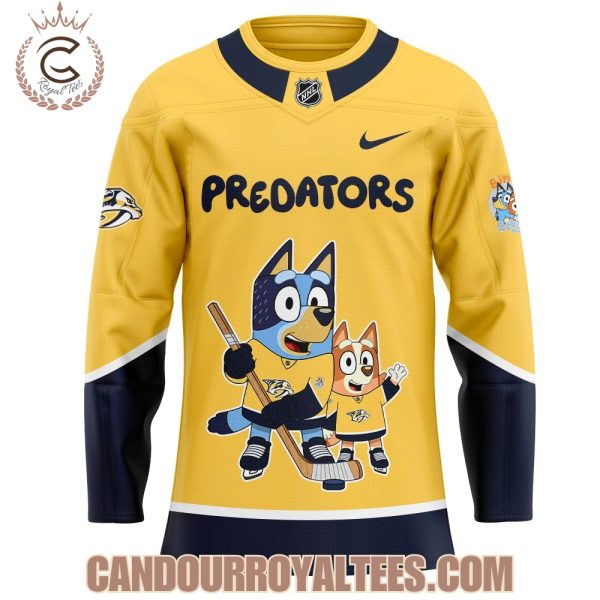 Nashville Predators Bluey and Bingo Jersey