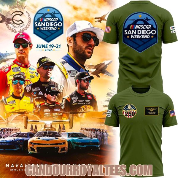 Navy250 x Nascar San Diego Weekend Tshirt, Hoodie