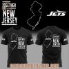 New York Giants Together for New Jersey Straight Up Tshirt