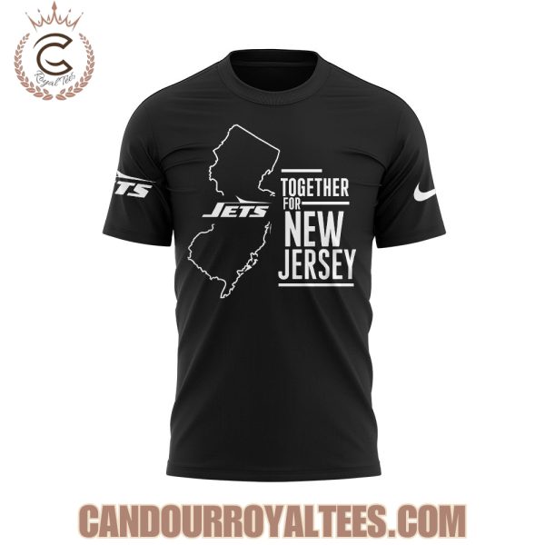 New York Jets Together for New Jersey Straight Up Tshirt