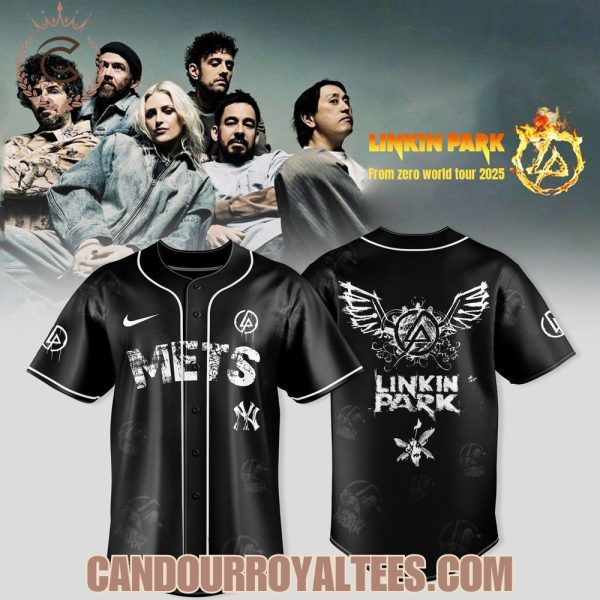New York Mets x Linkin Park From Zero World Tour 2025 Jersey