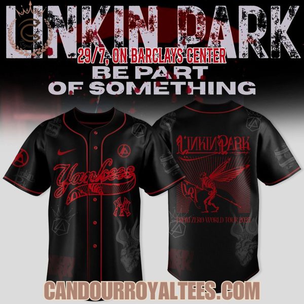 New York Yankees x LINKIN PARK: From Zero World Tour 2025 Jersey
