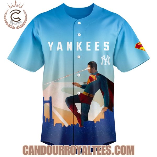 New York Yankees x Superman Unbreakable Spirit Jersey
