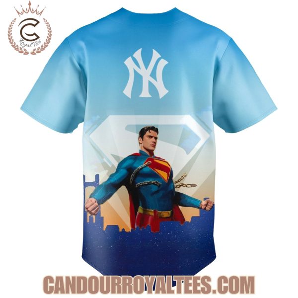 New York Yankees x Superman Unbreakable Spirit Jersey