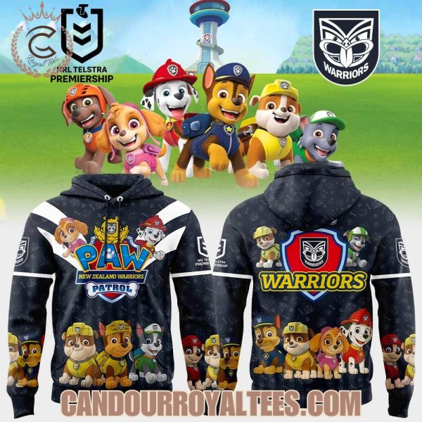 New Zealand Warriors x Paw Patrol Shirt